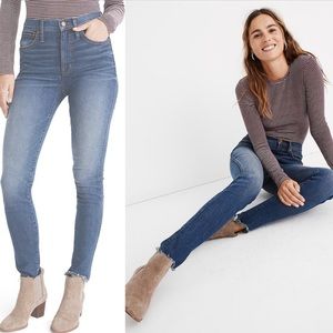 MWT Madewell High Waist Skinny Jeans